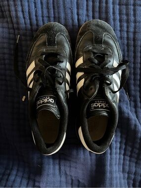 adidas Kids Black and White Classic Sneakers